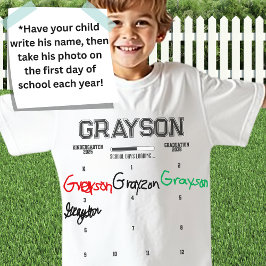 Benutzerdefiniertes Wachstum mit K-12 Signatur-Kee T-Shirt