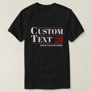 Benutzerdefiniertes Wahl-T-Shirt (beliebige Namen T-Shirt
