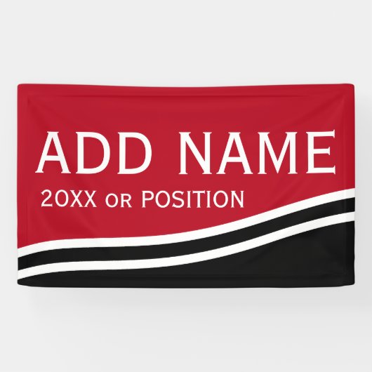 Benutzerdefiniertes Wahlkampfdesign - Machen Sie s Banner (Horizontal)