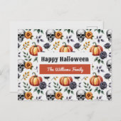 Benutzerdefiniertes Wasserfarbenkasten-Postkarte Feiertagspostkarte (Vorne/Hinten)