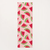 Benutzerdefiniertes Wassermelonen-Scheibenmuster Yogamatte (Rückseite)