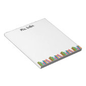 Benutzerdefiniertes Watercolor Buchüberarbeitungs- Notizblock (angewinkelt)