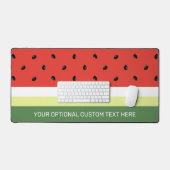 Benutzerdefiniertes Watermelon-Muster Schreibtischunterlage (Tastatur & Maus)