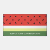 Benutzerdefiniertes Watermelon-Muster Schreibtischunterlage (Vorderseite)