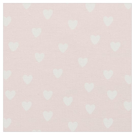 Benutzerdefiniertes weiches rosa Herz Stoff (Nahaufnahme)