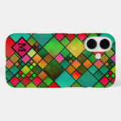 Benutzerdefiniertes Weihnachts-Checked Muster Tele Case-Mate iPhone Hülle (Rückseite (Horizontal))