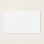 Benutzerdefiniertes weißes einfaches Design Foto o (Rückseite)