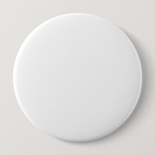 Benutzerdefiniertes weißes einfaches Design Foto o Button (Vorderseite)