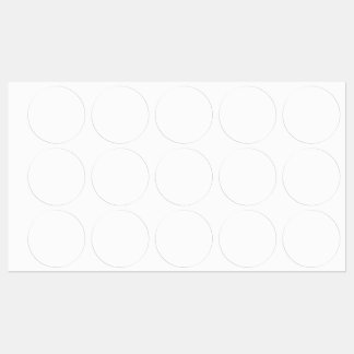Benutzerdefiniertes weißes einfaches Design Foto o Etiketten