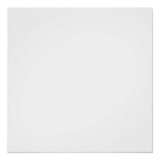 Benutzerdefiniertes weißes einfaches Design Foto o Poster (Vorderseite)