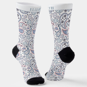 Benutzerdefiniertes weißes Hintergrundbild Graues  Socken