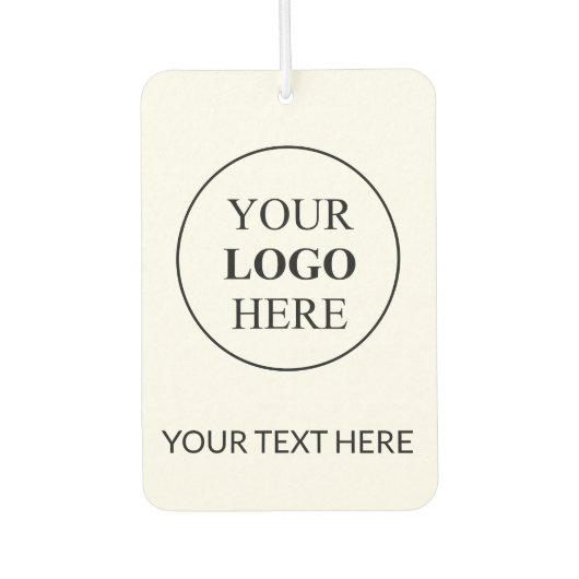 Benutzerdefiniertes Werbelogo - Keine Mindestbeste Autolufterfrischer (Vorderseite)