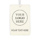 Benutzerdefiniertes Werbelogo - Keine Mindestbeste Autolufterfrischer (Rückseite)