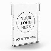 Benutzerdefiniertes Werbelogo - Keine Mindestbeste Fotoblock (Links)
