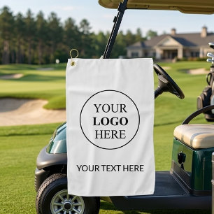 Benutzerdefiniertes Werbelogo - Keine Mindestbeste Golfhandtuch