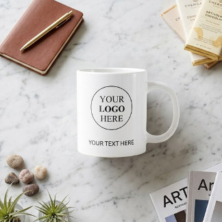 Benutzerdefiniertes Werbelogo - Keine Mindestbeste Jumbo-Tasse