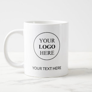 Benutzerdefiniertes Werbelogo - Keine Mindestbeste Jumbo-Tasse