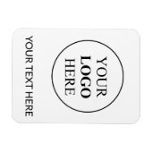 Benutzerdefiniertes Werbelogo - Keine Mindestbeste Magnet (Horizontal)