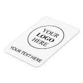 Benutzerdefiniertes Werbelogo - Keine Mindestbeste Magnet (Linke Seite)