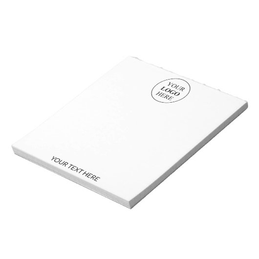 Benutzerdefiniertes Werbelogo - Keine Mindestbeste Notizblock (Rotiert)