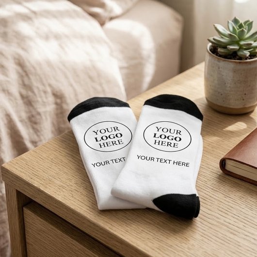 Benutzerdefiniertes Werbelogo - Keine Mindestbeste Socken