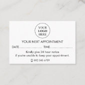 Benutzerdefiniertes Werbelogo - Keine Mindestbeste Terminkarte (Vorderseite)