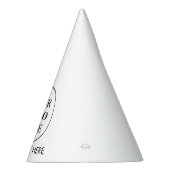 Benutzerdefiniertes Werbelogo Partyhütchen (Rechts)