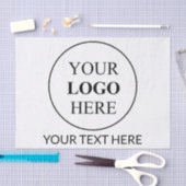 Benutzerdefiniertes Werbelogo Seidenpapier (Handwerk)