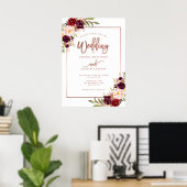 Benutzerdefiniertes Werk 2 Poster (Heimbüro)