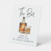 Benutzerdefiniertes Whiskey-Bar-Zeichen - Bis zur Sockelschild (Vorderseite)