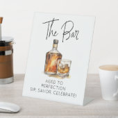 Benutzerdefiniertes Whiskey-Bar-Zeichen - Bis zur Sockelschild (In SItu)