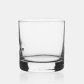 Benutzerdefiniertes Whiskey-Glas mit Logo Whiskyglas (Links)