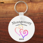 Benutzerdefiniertes Wiedersehen-Regenbogenfarbverk Schlüsselanhänger (Vorderseite)