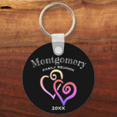 Benutzerdefiniertes Wiedersehen-Regenbogenfarbverk Schlüsselanhänger (Vorderseite)