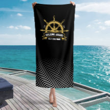 Benutzerdefiniertes Willkommen an Bord, nautisches