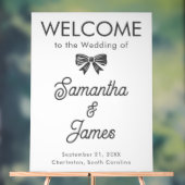 Benutzerdefiniertes Willkommen - Name-Zeichen für Acrylschild (Neutral)