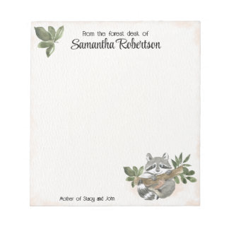 Benutzerdefiniertes Woodland Notizbuch Muttertagsg Notizblock