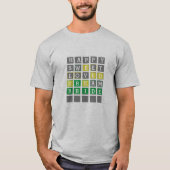 Benutzerdefiniertes Wordle T-Shirt (Vorderseite)