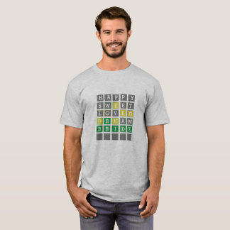 Benutzerdefiniertes Wordle T-Shirt