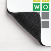Benutzerdefiniertes Wordmousepad Mousepad (Ecke)