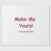 Benutzerdefiniertes Wrapping-Papier für jeden Fall Geschenkpapier (Flach)