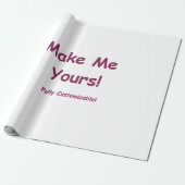 Benutzerdefiniertes Wrapping-Papier für jeden Fall Geschenkpapier (Ungerollt)