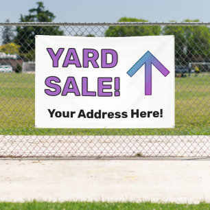 Benutzerdefiniertes YARD SALE!-Banner Banner