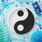 Benutzerdefiniertes Yin Yang Pappteller (Party)