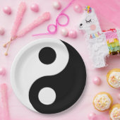 Benutzerdefiniertes Yin Yang Pappteller (Party)