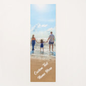 Benutzerdefiniertes Yoga-Foto mit Ihren Fotos und  Yogamatte (Vorderseite)