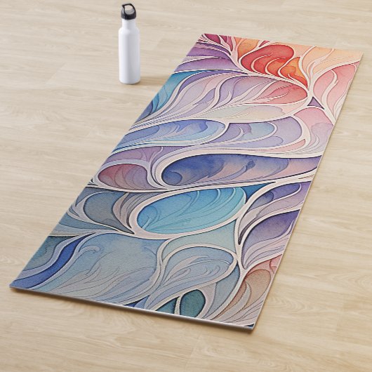 Benutzerdefiniertes Yoga passt zu Designs Yogamatte (Beispiel)