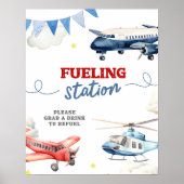 Benutzerdefiniertes Zeichen für die Geburtstagskra Poster (Vorne)