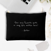 Benutzerdefiniertes Zitat - Erstellen Sie Ihr eige Zubehörtasche