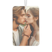 Benutzerdefiniertes zweiseitiges Foto Autolufterfrischer (Rückseite)